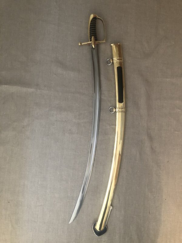 French Napoleonic Imperial Guard Light Cavalry Saber M/1803 - Tailor & Arms